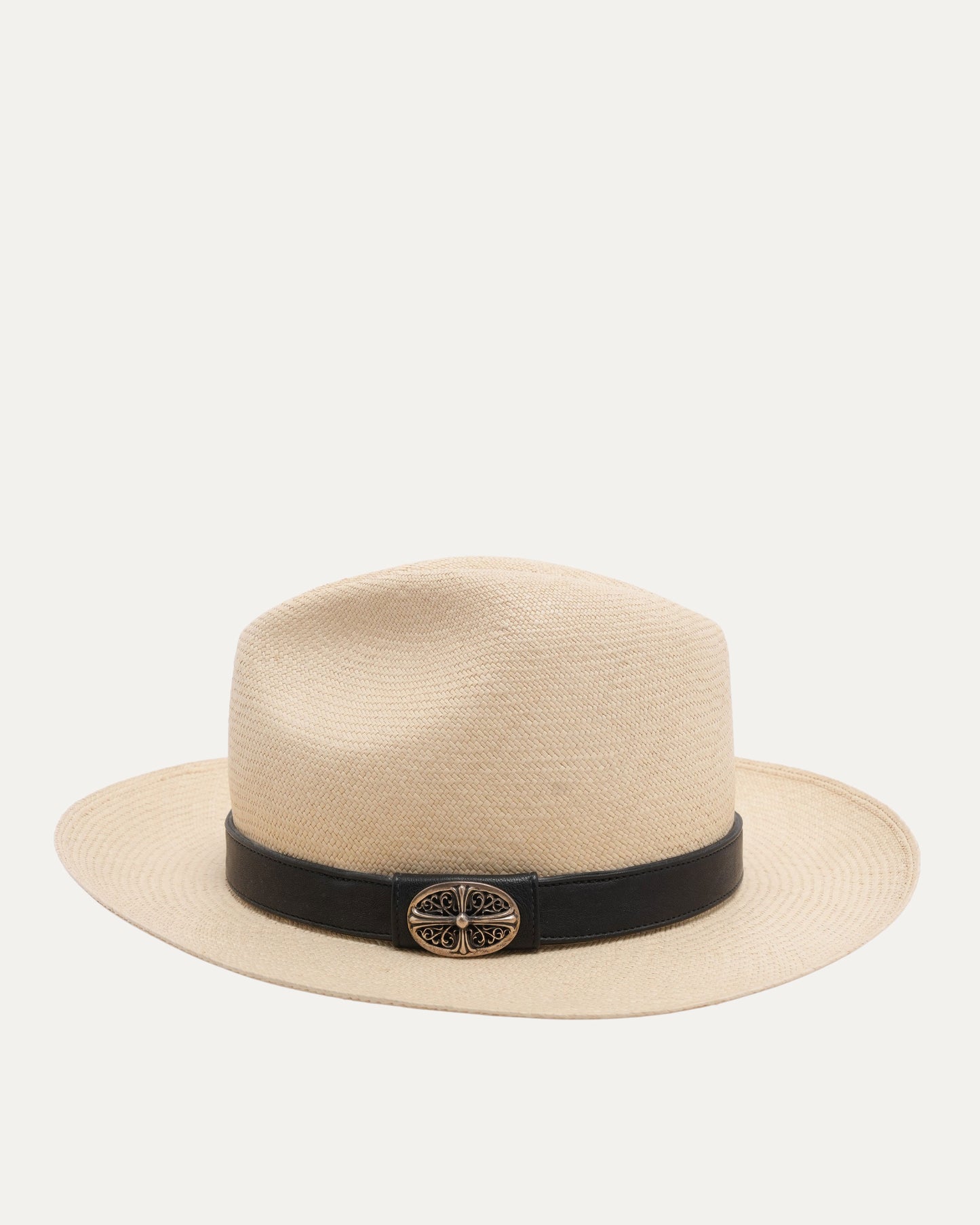 Belted Straw Hat