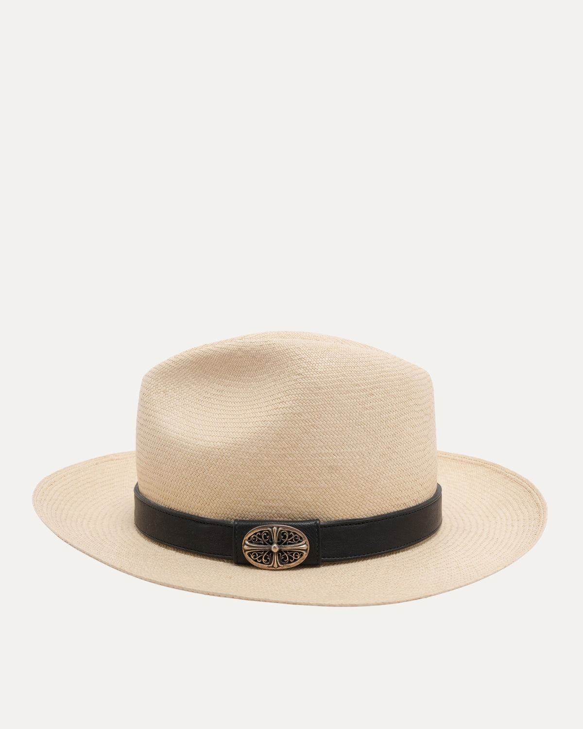 Belted Straw Hat