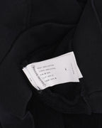 Embroidered Vertical Logo Hoodie