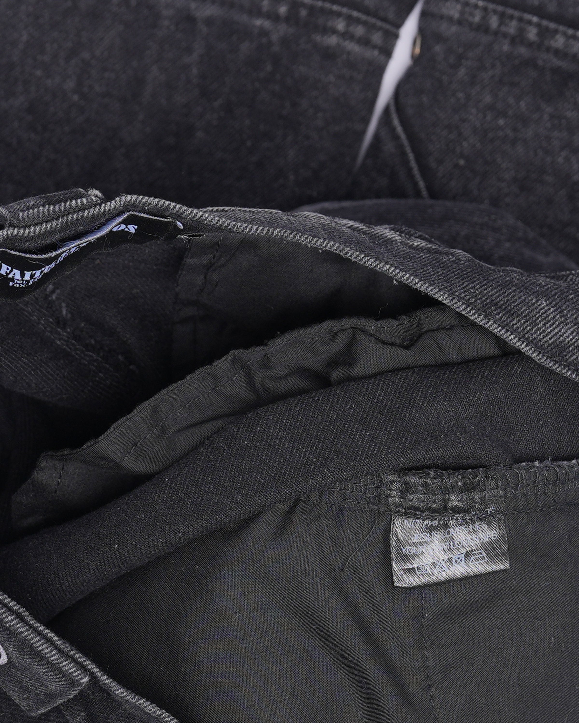 Stone Wash Flare Pocket Cargo