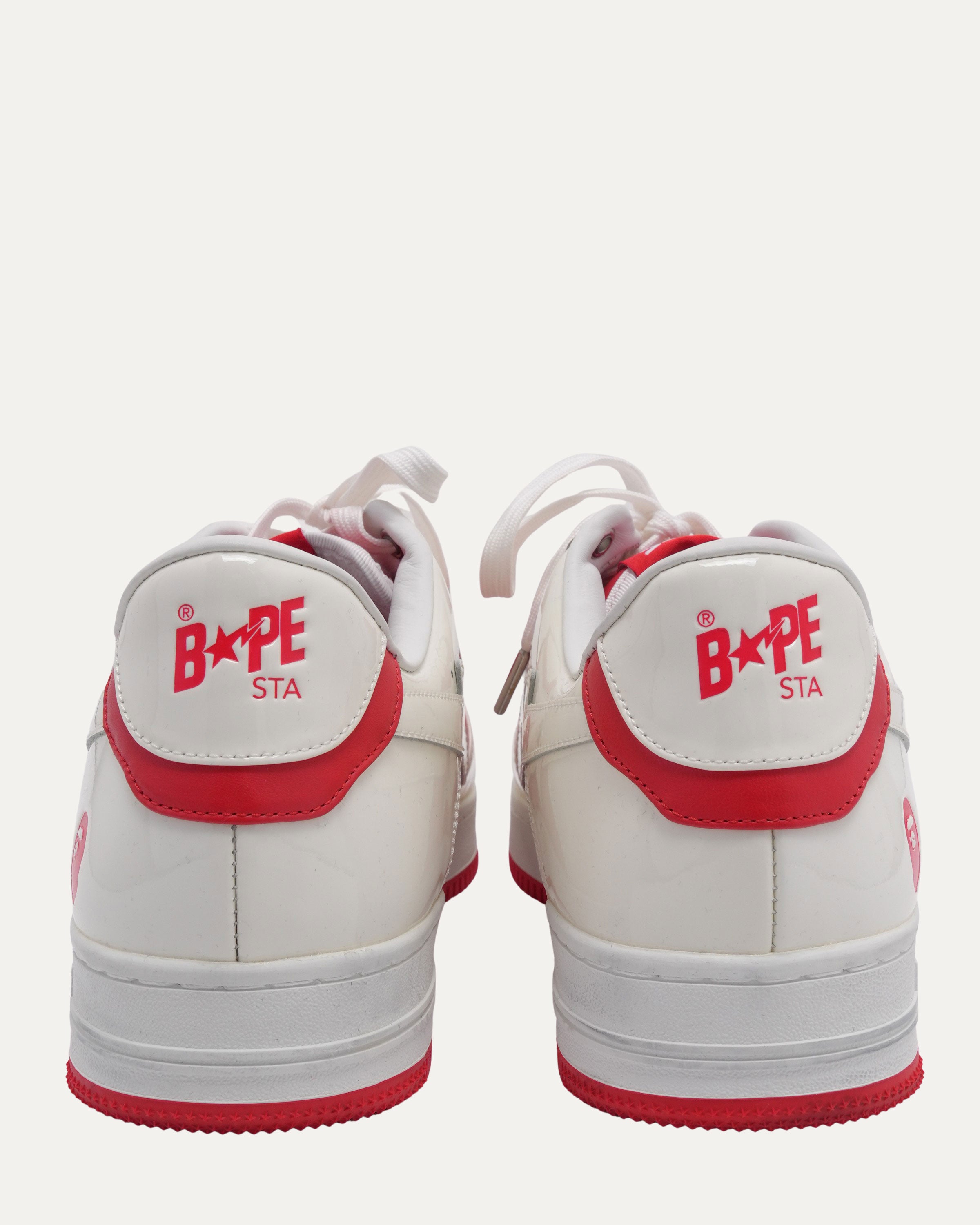 BAPE STA ホワイト/レッド スニーカー Bape Bape Sta Sneakers – Justin Reed