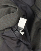 Buttonless Striped Blazer