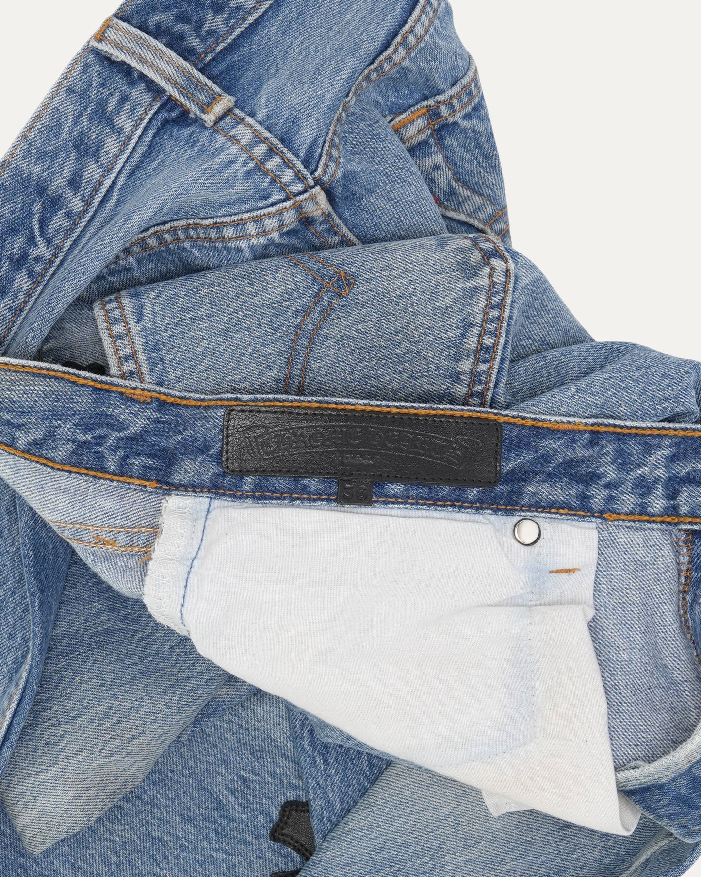 Levis 501 Cross Patch Jeans