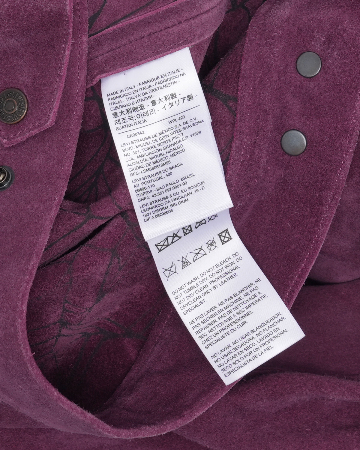 1960's Suede Trucker Jacket