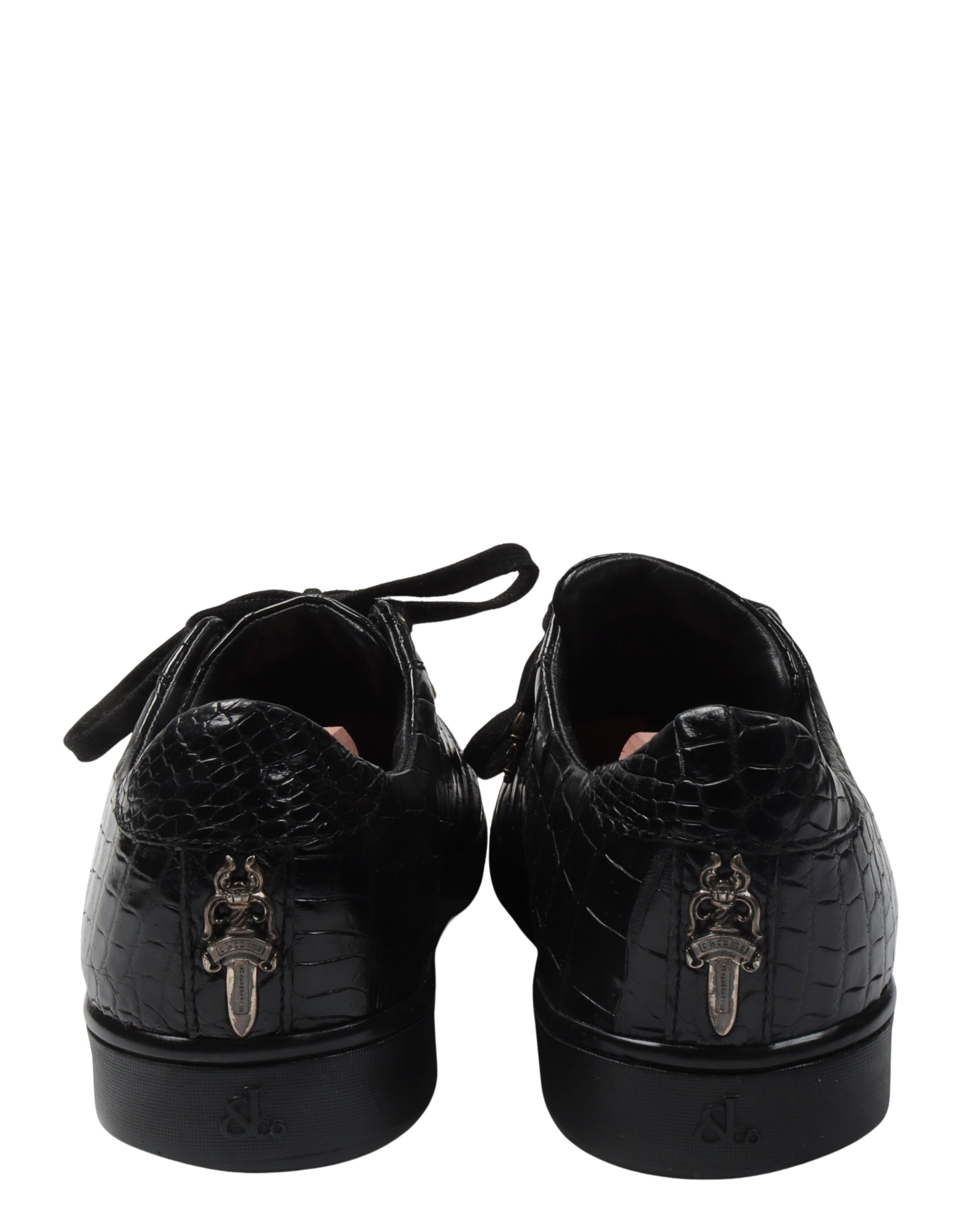 Jacob & Co. Crocodile Leather Sneakers