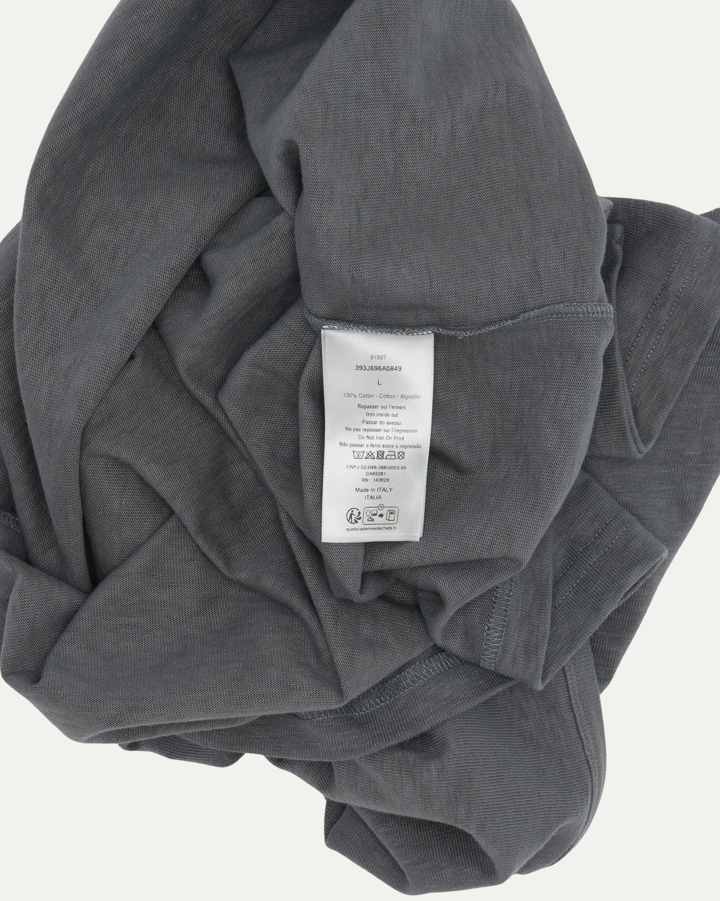 Flocked Logo T-Shirt