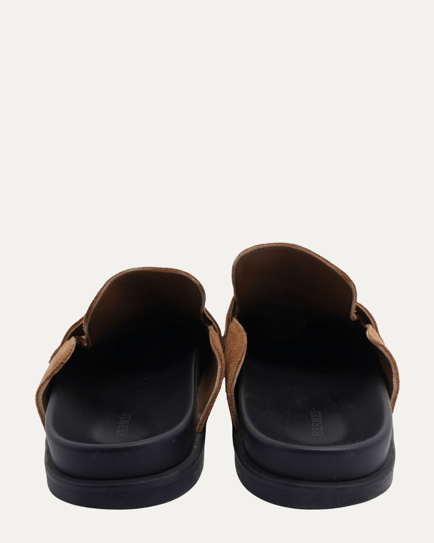 Suede Loafer Mules