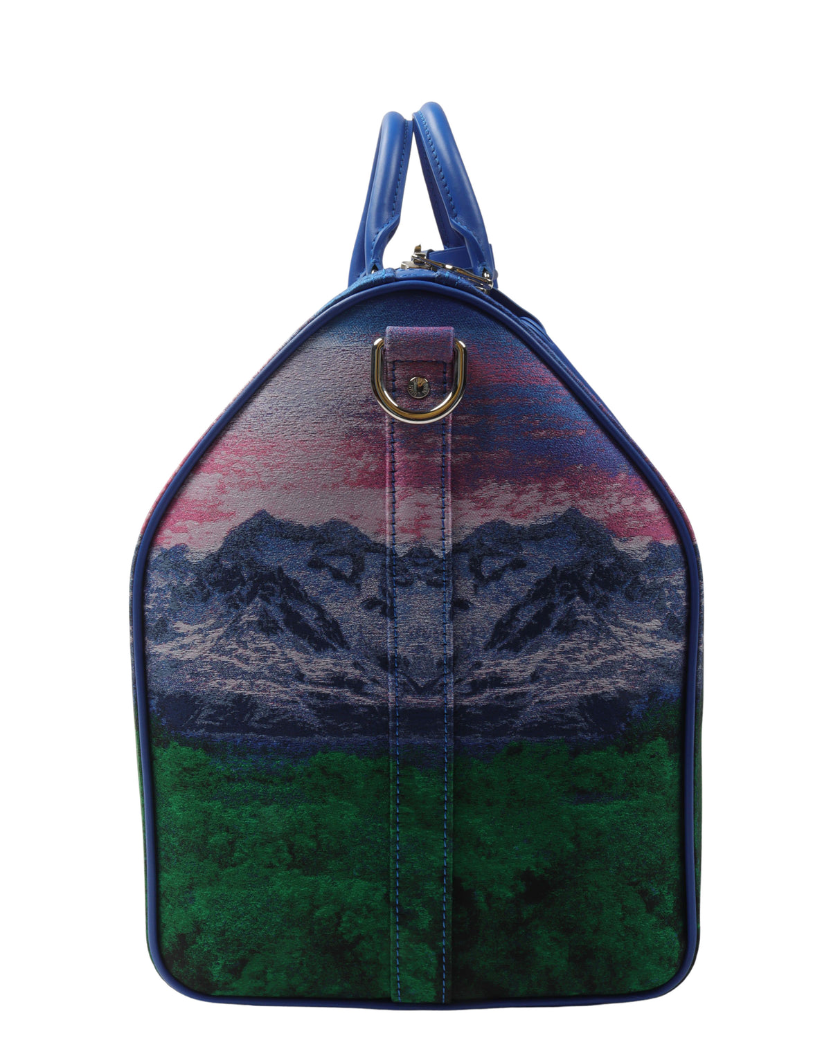 Multicolor Jacquard Polyester Landscape Keepall 50 Bandouliere (2022)