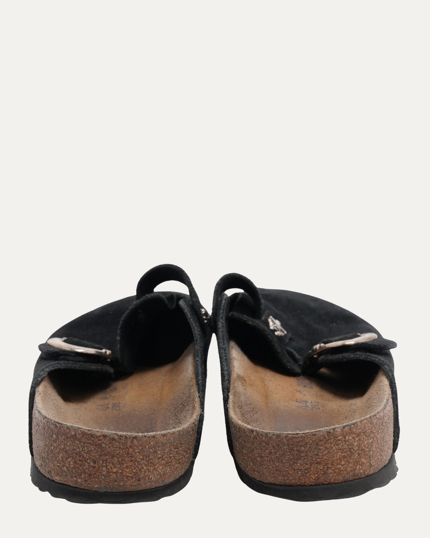 Dagger Embellished Birkenstock Boston Suede Mule