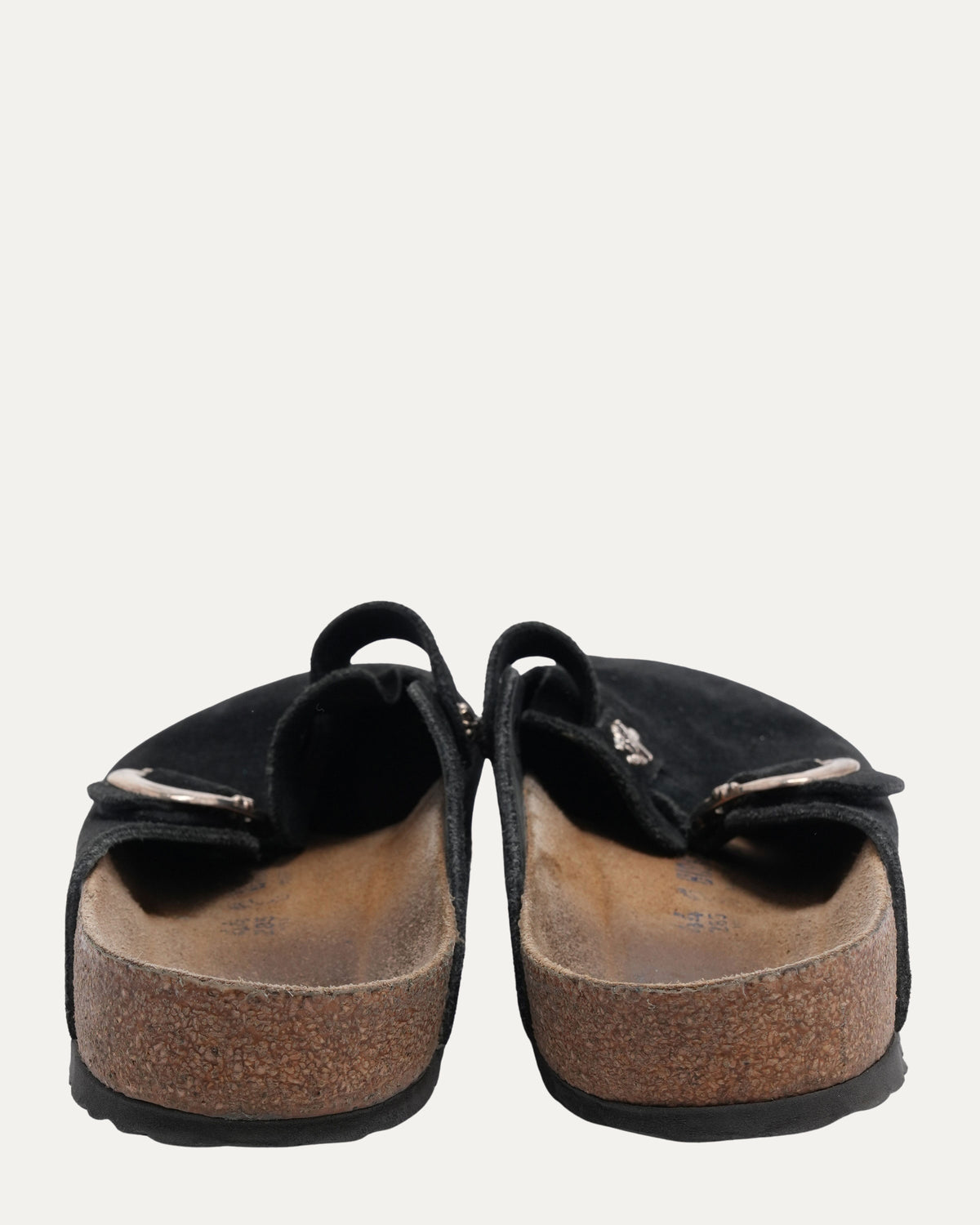 Dagger Embellished Birkenstock Boston Suede Mule