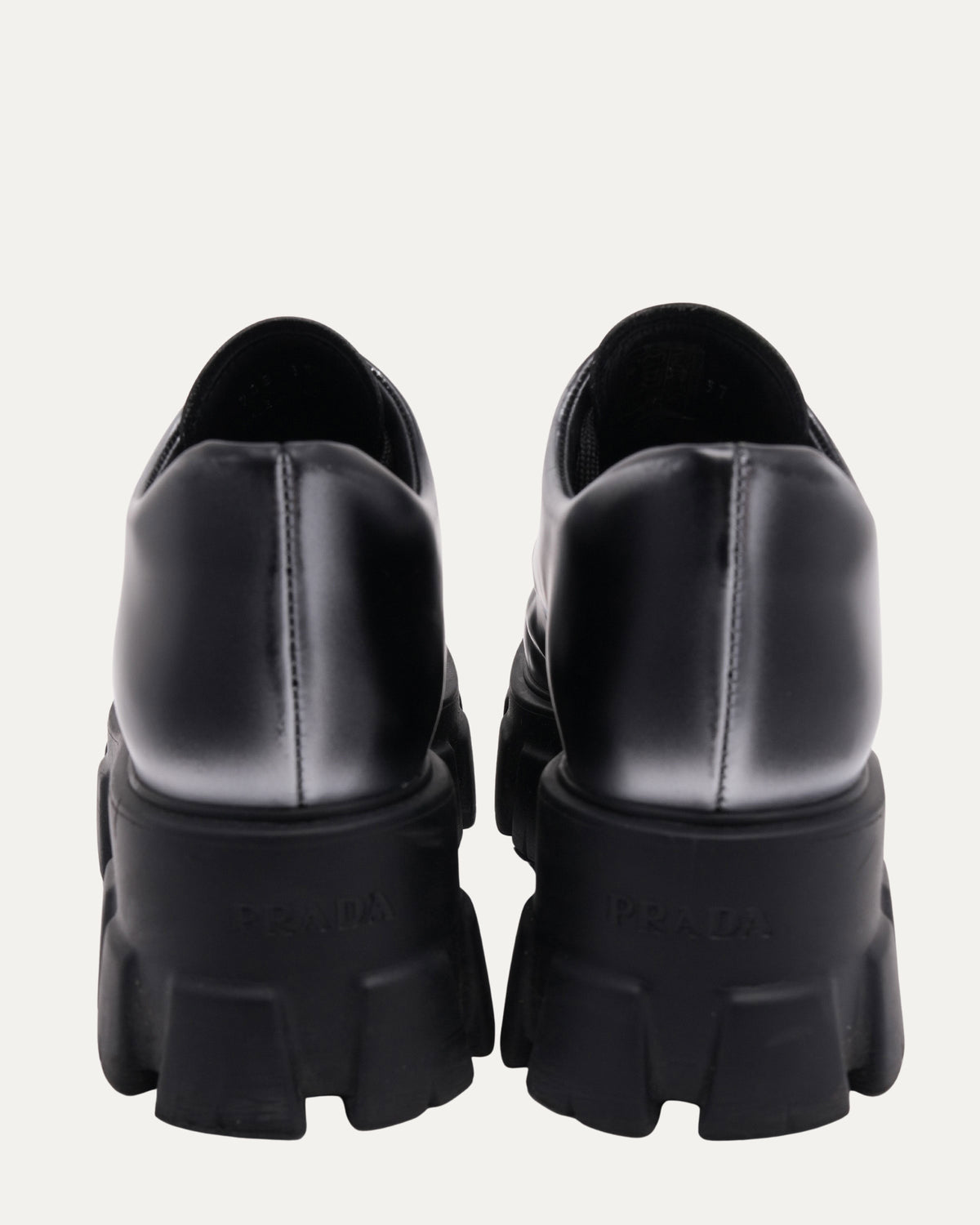Monolith Brushed Leather Lace Up Shoes