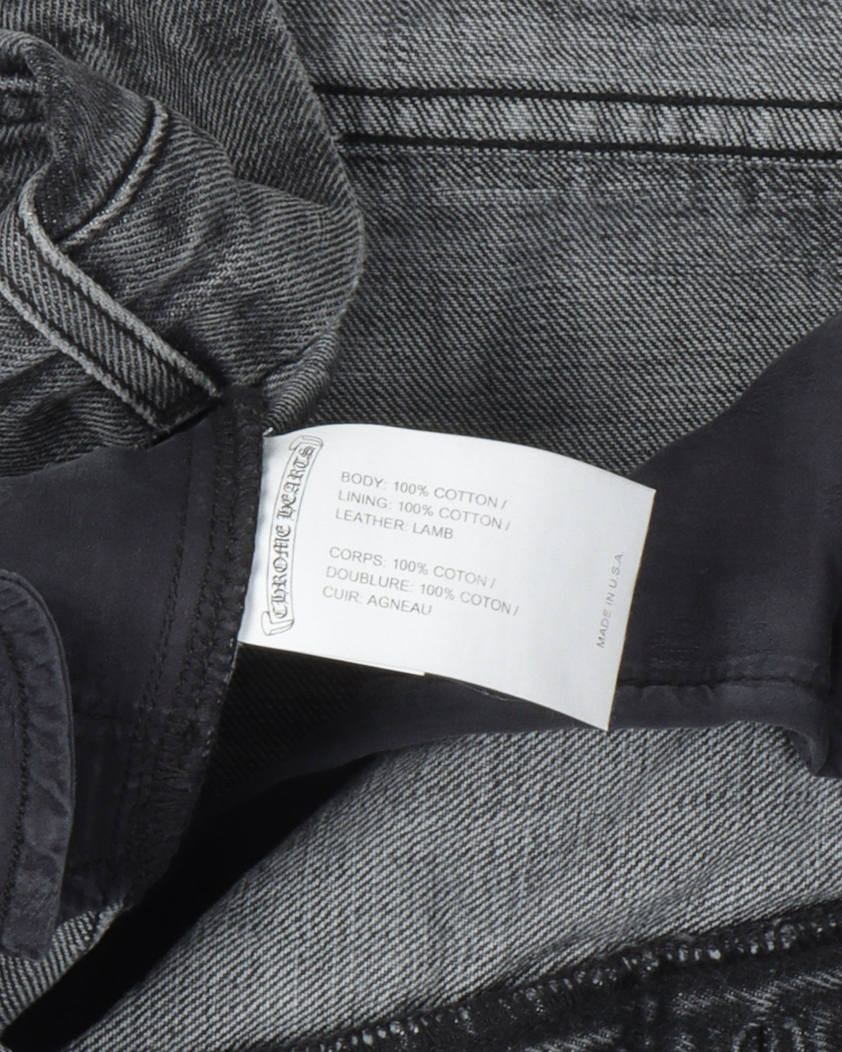 Fleur-Knee Cross Patch Jeans