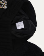 Tweed Crystal Embellished Blouson
