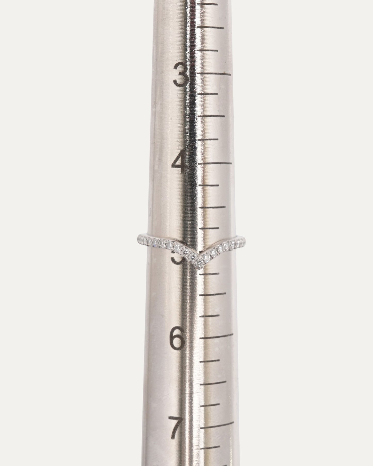 Platinum Diamond Soleste V Ring