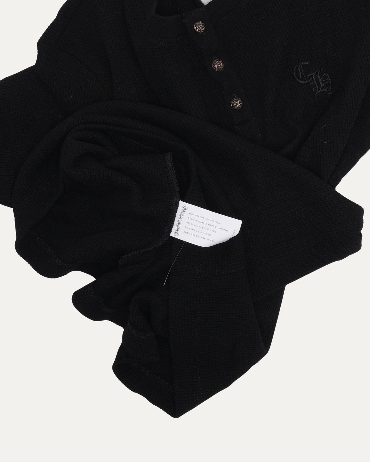 CH Embroidered Henley Thermal