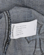 Denim Cross Patch Shirt