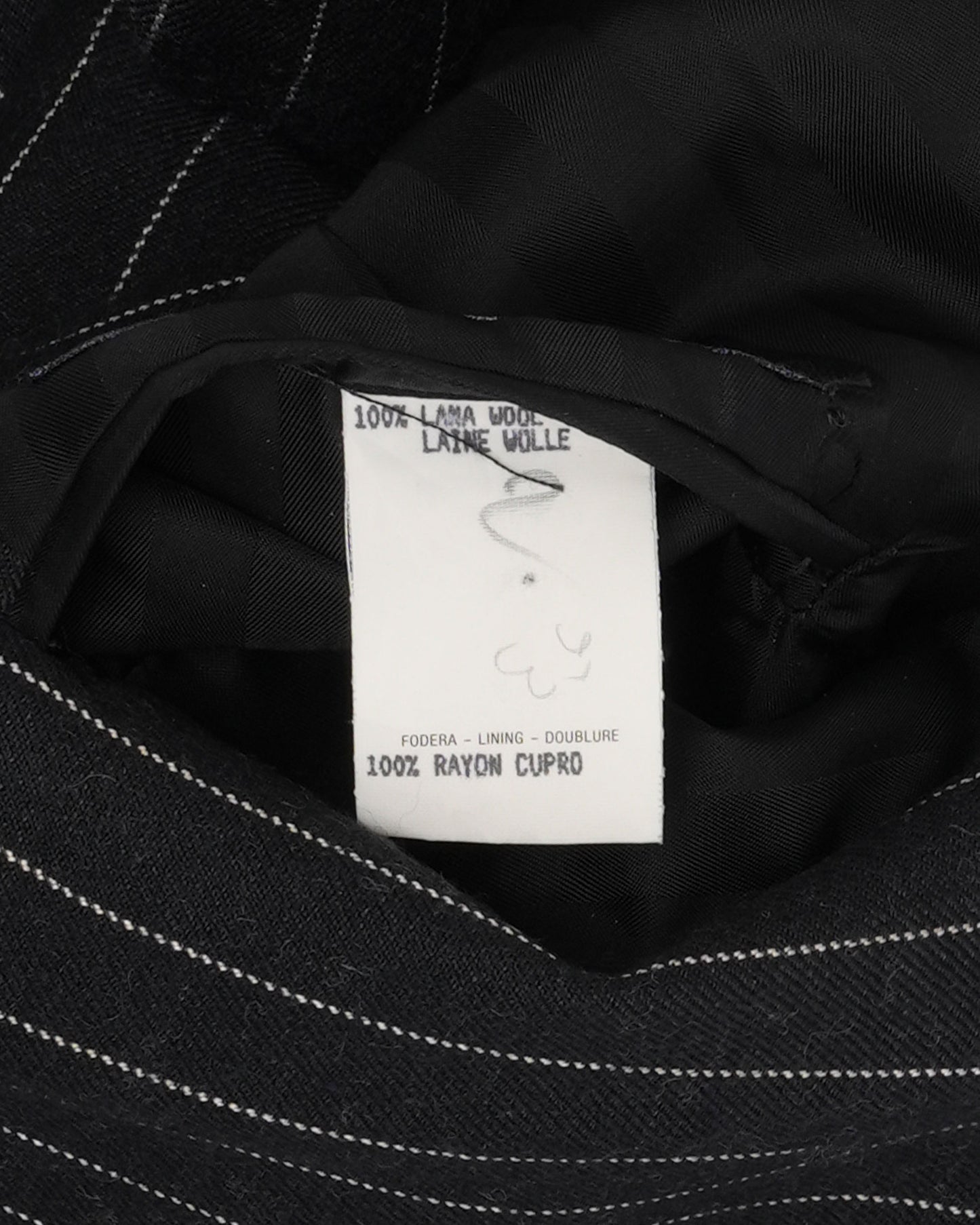 Pinstripe Epaulet Blazer