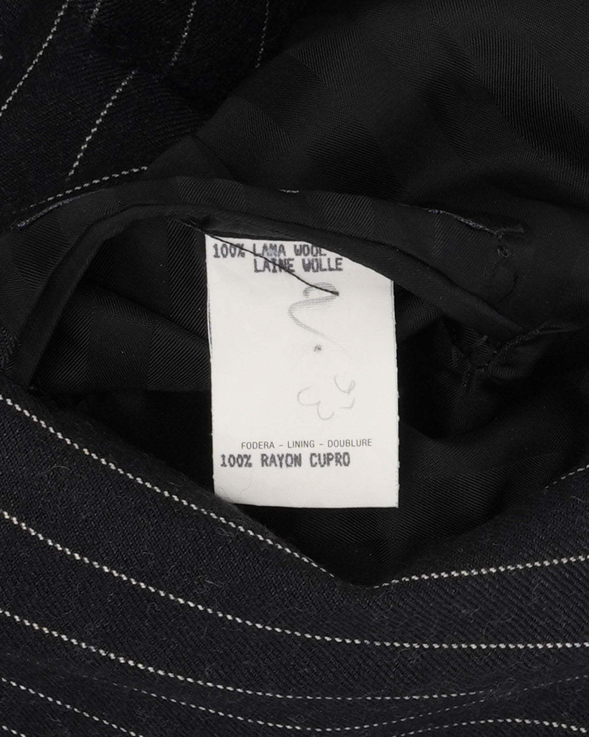 Pinstripe Epaulet Blazer