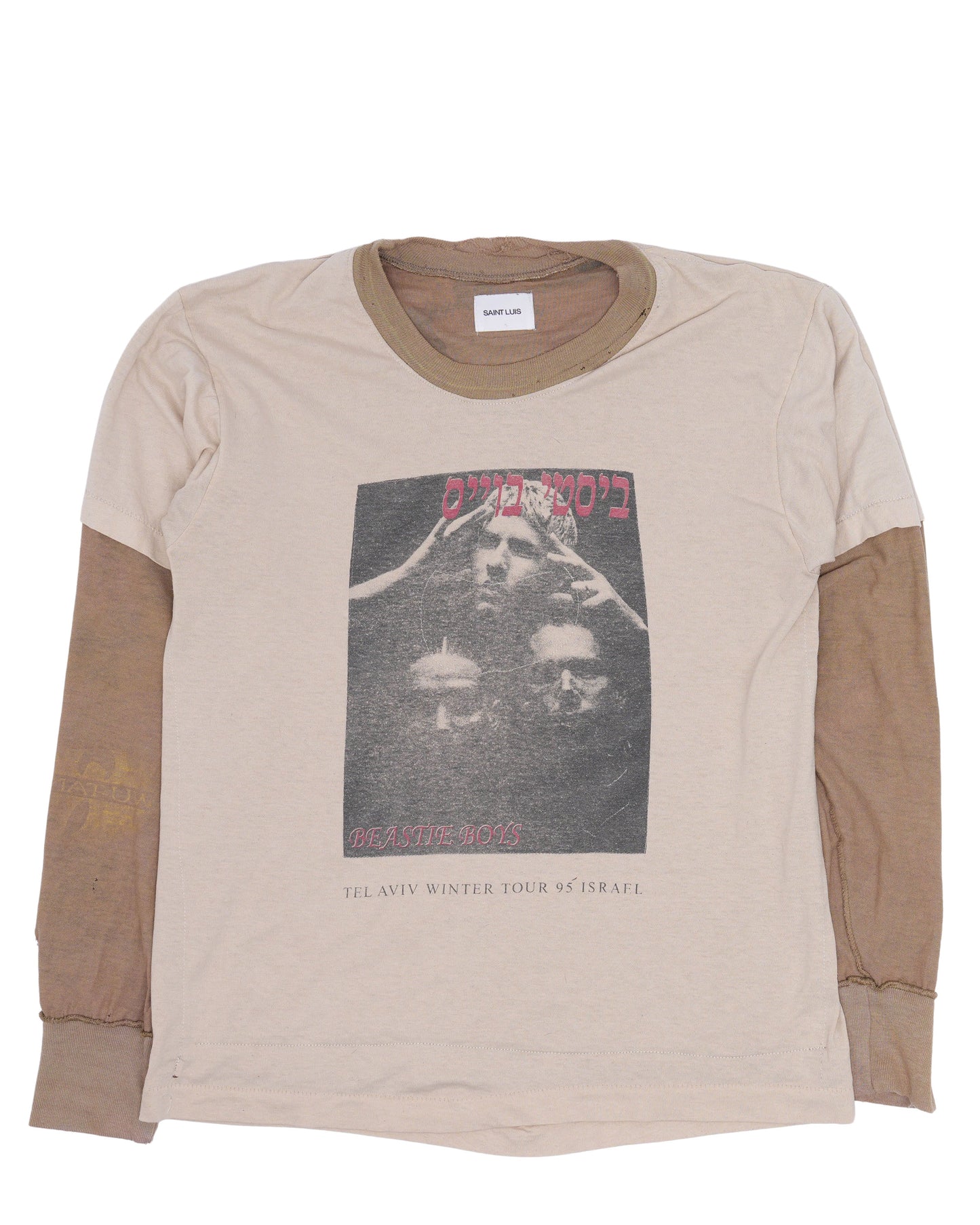 Wu-Tang Clan Beastie Boys Repaired Reversible Long Sleeve T-Shirt