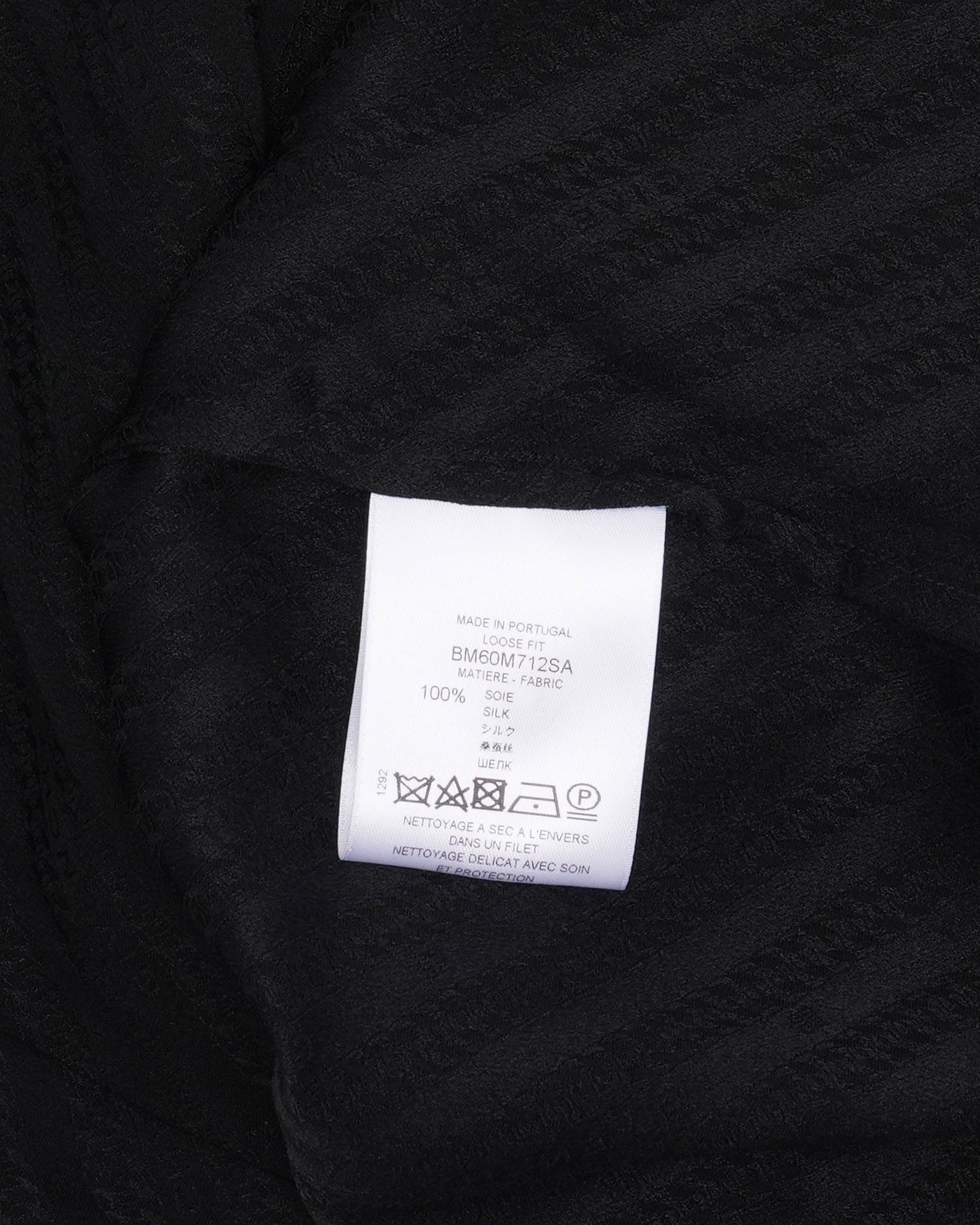 Silk Chain Pattern Shirt