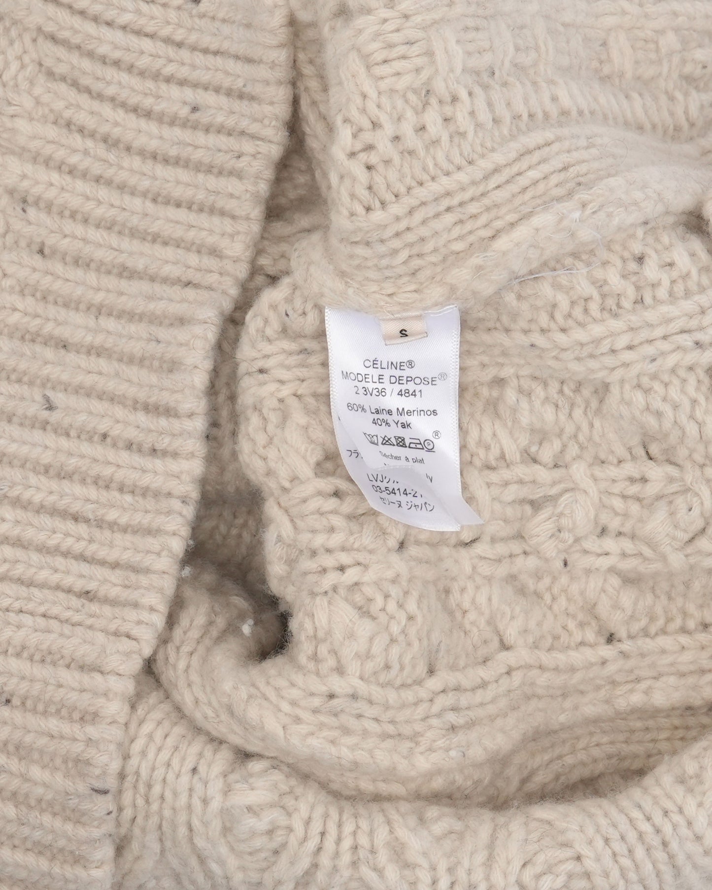 Cable Knit Turtleneck Sweater