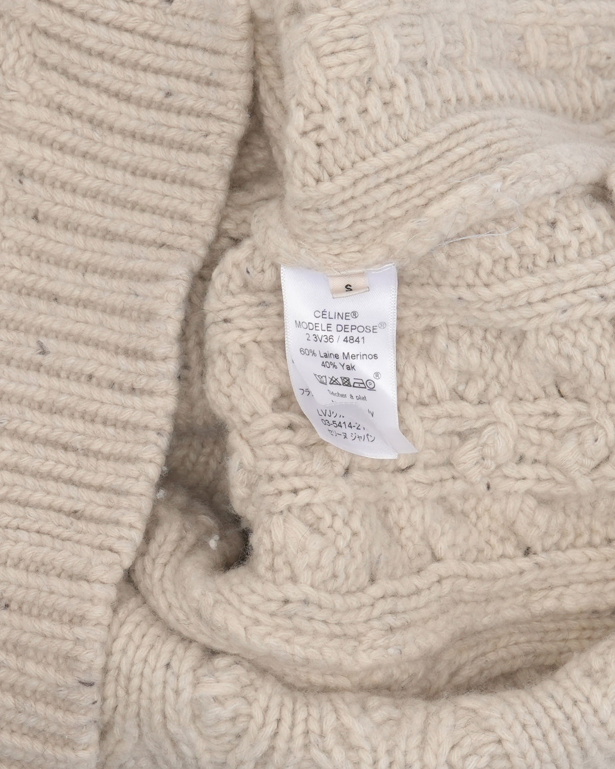 Cable Knit Turtleneck Sweater