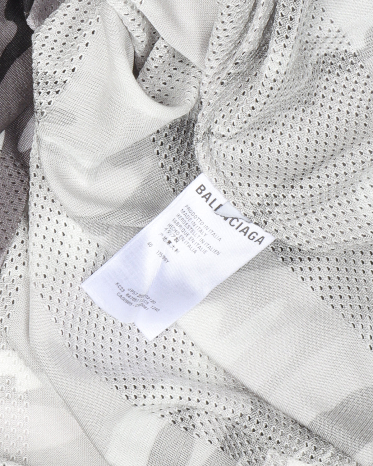 Mesh Camouflage Shirt