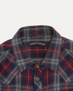 Cross Patch Vine Button Flannel Shirt