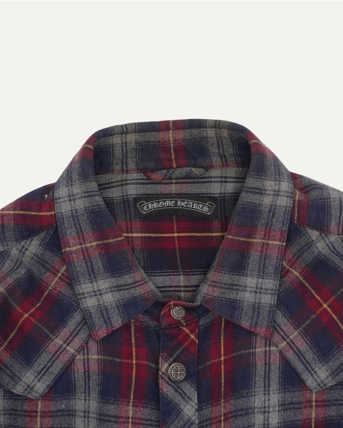 Cross Patch Vine Button Flannel Shirt