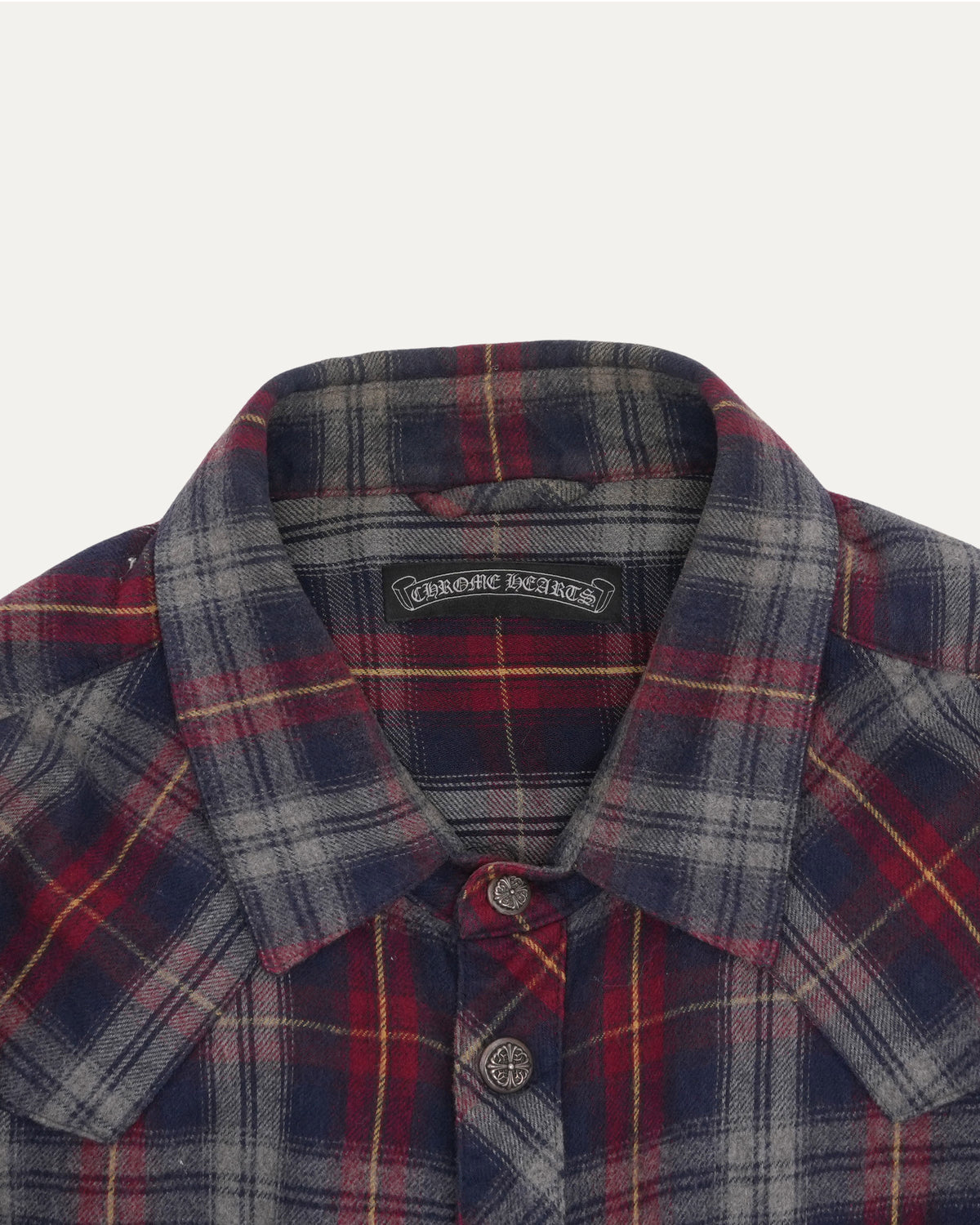 Cross Patch Vine Button Flannel Shirt