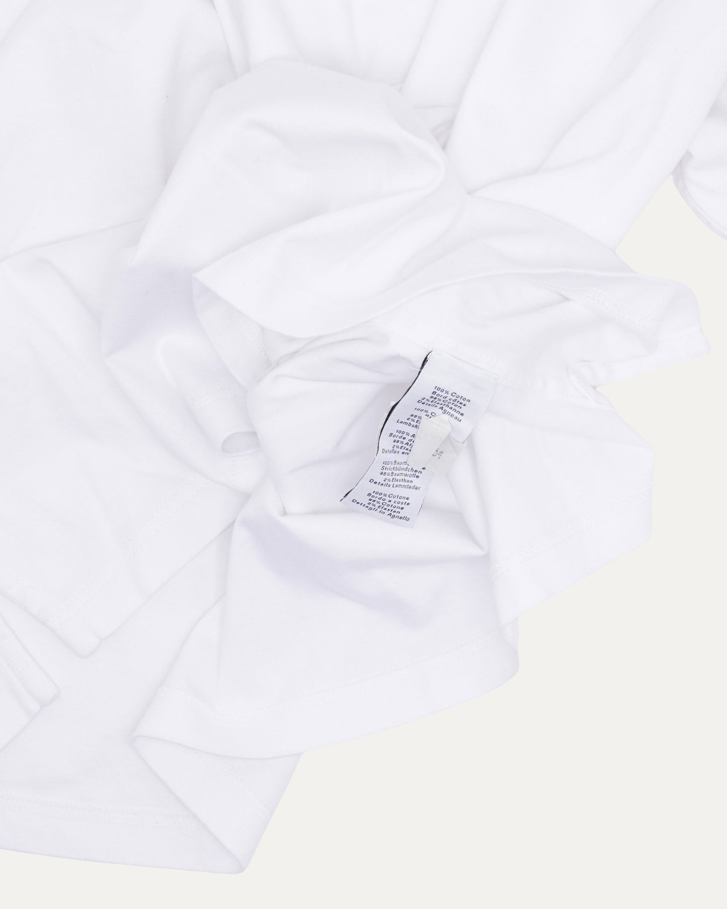 Leather Appliqué T-Shirt