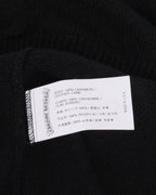 Cross Patch Cashmere Hooded Sweater