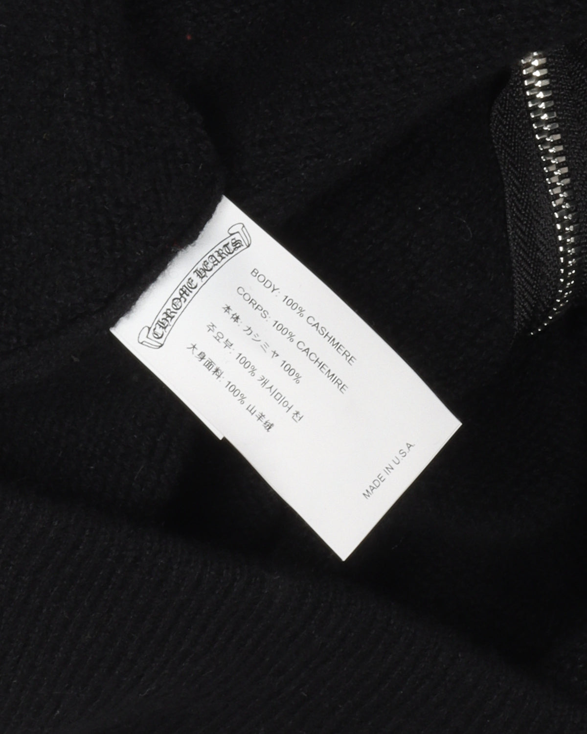 Cashmere Zip Up Hoodies