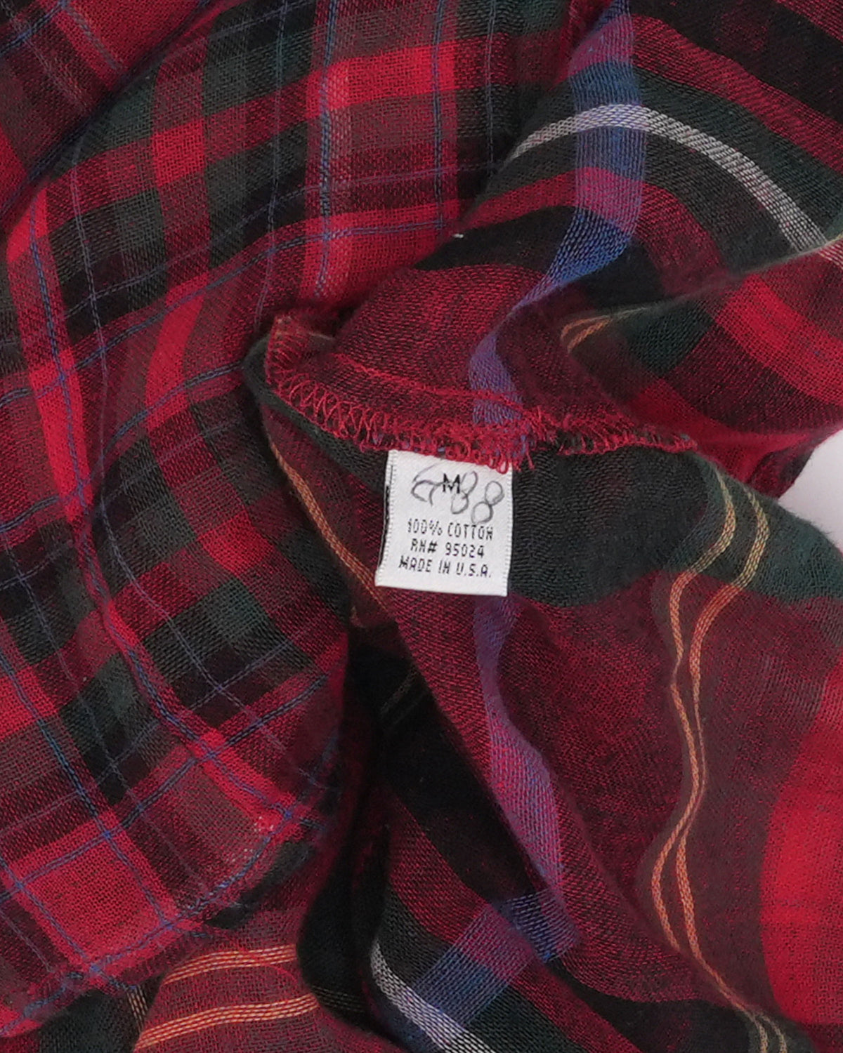 Cross Patch Flannel Dress