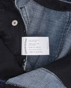 Turbo Diesel Cross Patch Fatigue Jeans