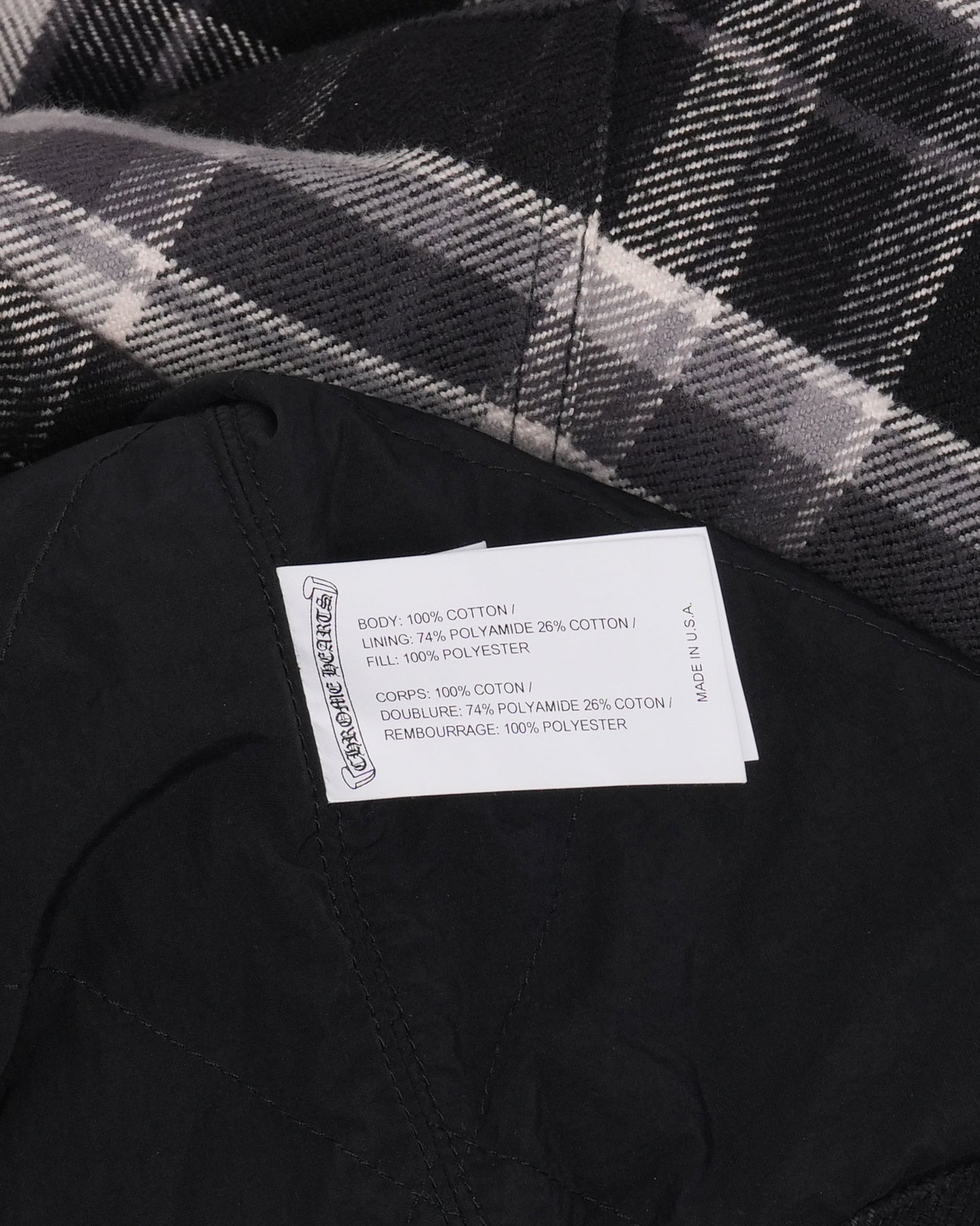Plaid Mullethead Insulated Shirt Jacket