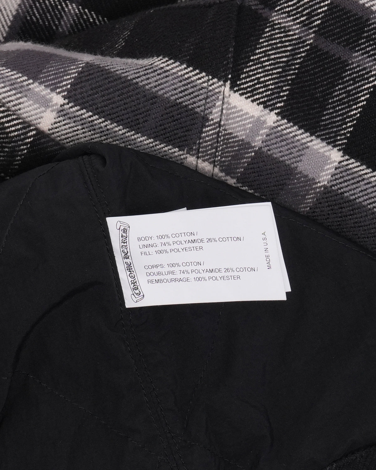 Plaid Mullethead Insulated Shirt Jacket