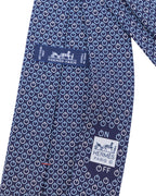 Power Logo Printed Silk Tie