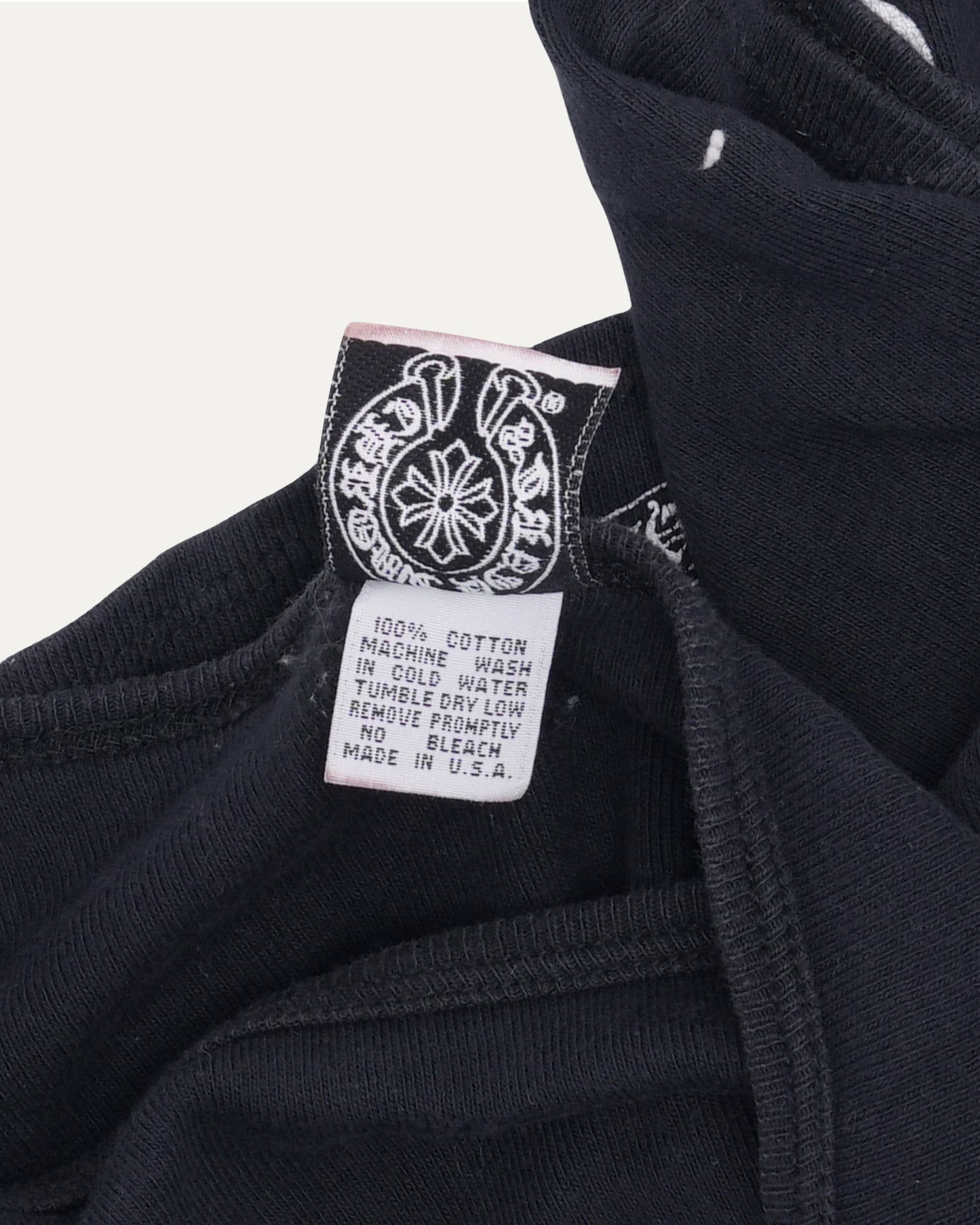 Boat Neck Dagger Logo Long Sleeve T-Shirt