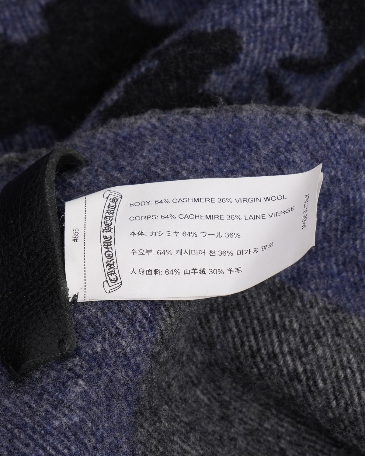 Foti Harris Teeter Cashmere-Wool Blend Blanket