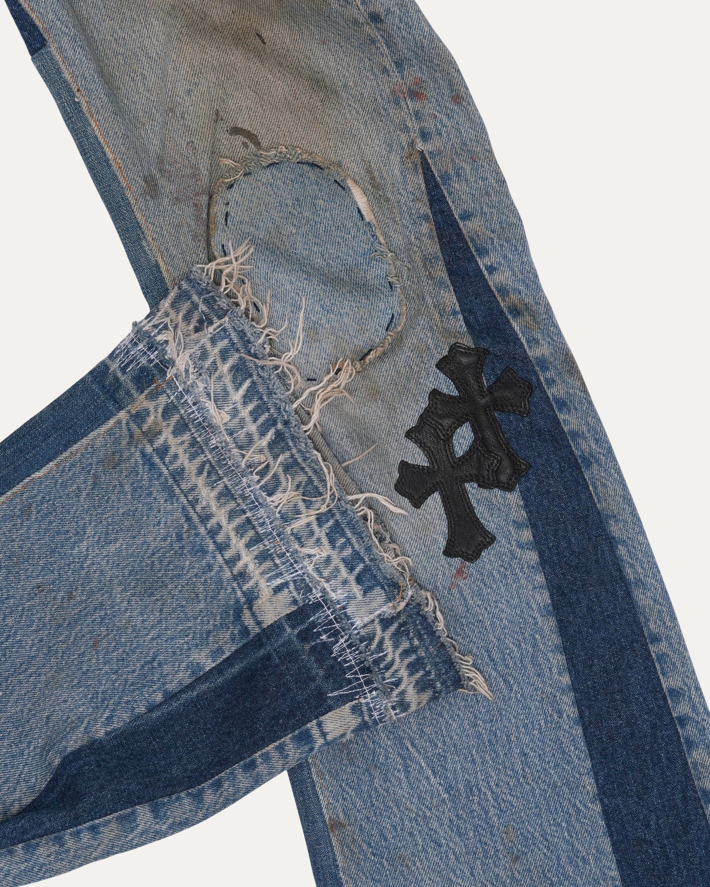 Gallery Dept. Cross Patch Flared Jeans