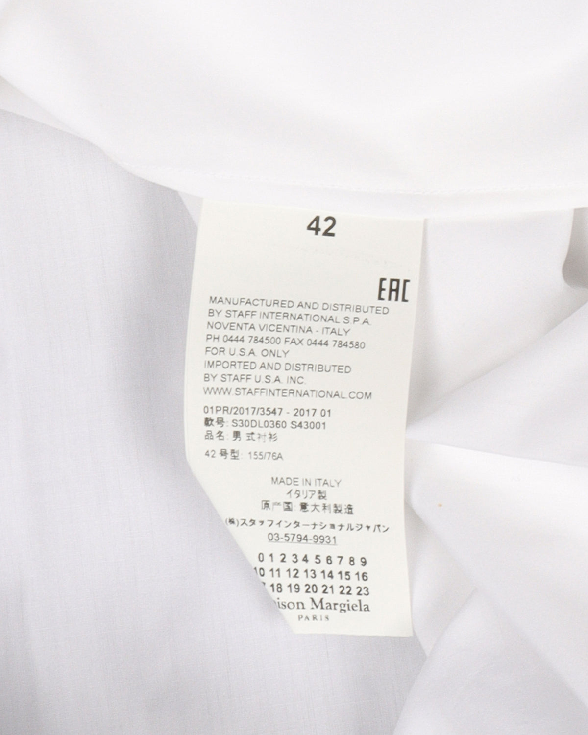 Cuff Accent Button Shirt