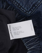 Ruckus Hooded Denim Cross Patch Jacket