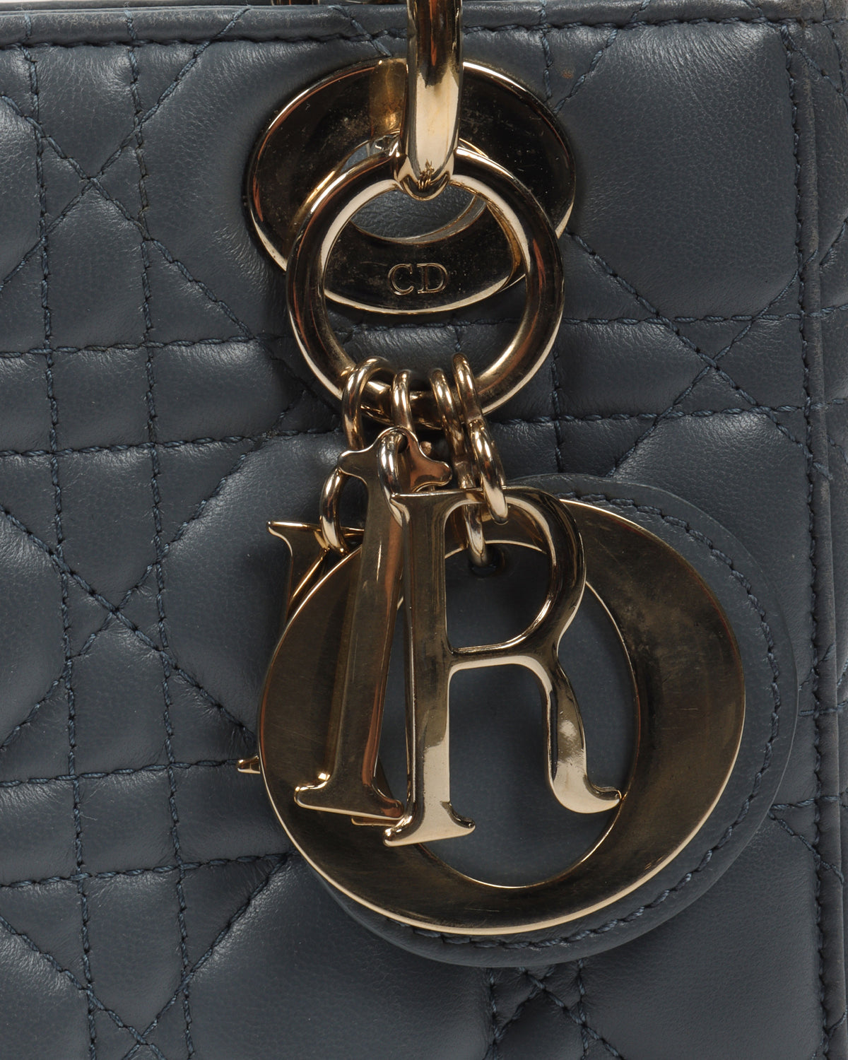 Lady Dior Leather Cannage Bag