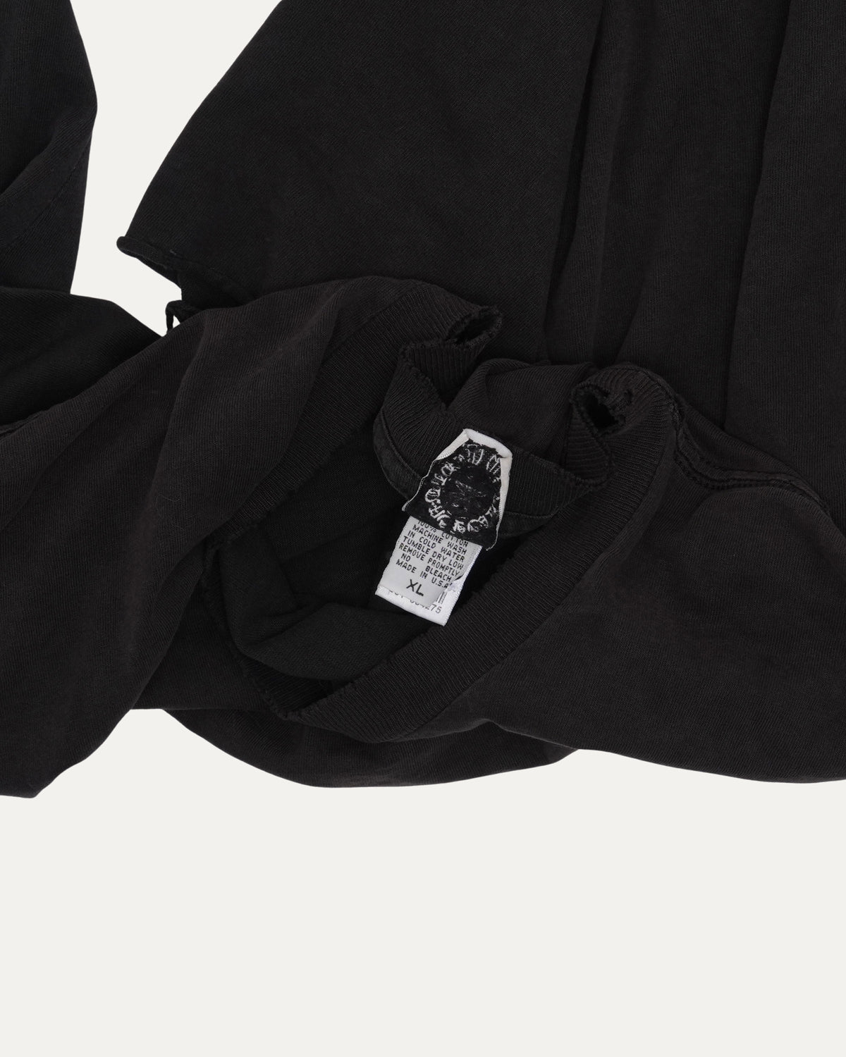 Vertical Logo Long Sleeve Pocket T-Shirt