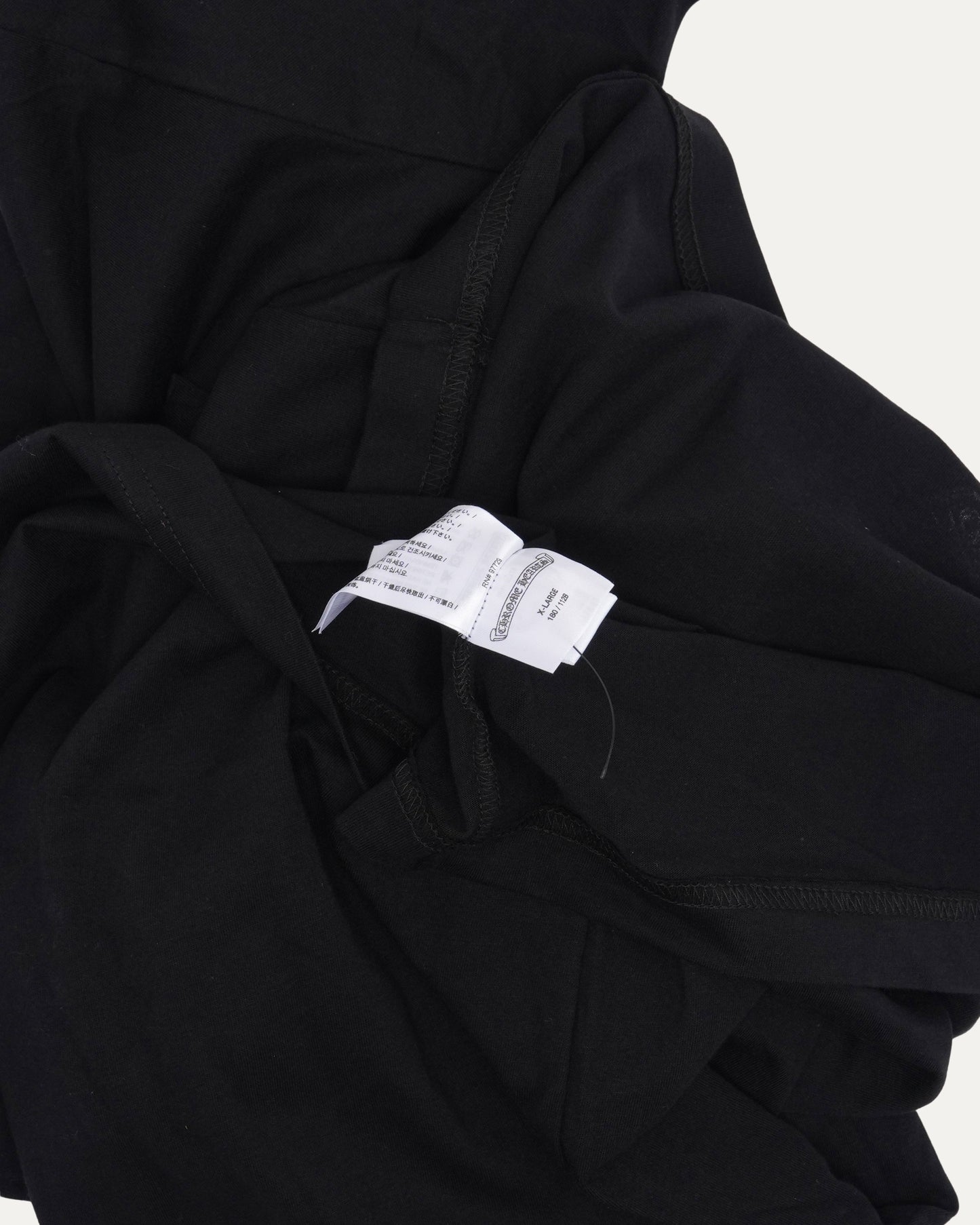 Neck Logo Long Sleeve Pocket T-Shirt