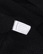 Pony Hair Cross Patch Cashmere-Silk Blend Sweater