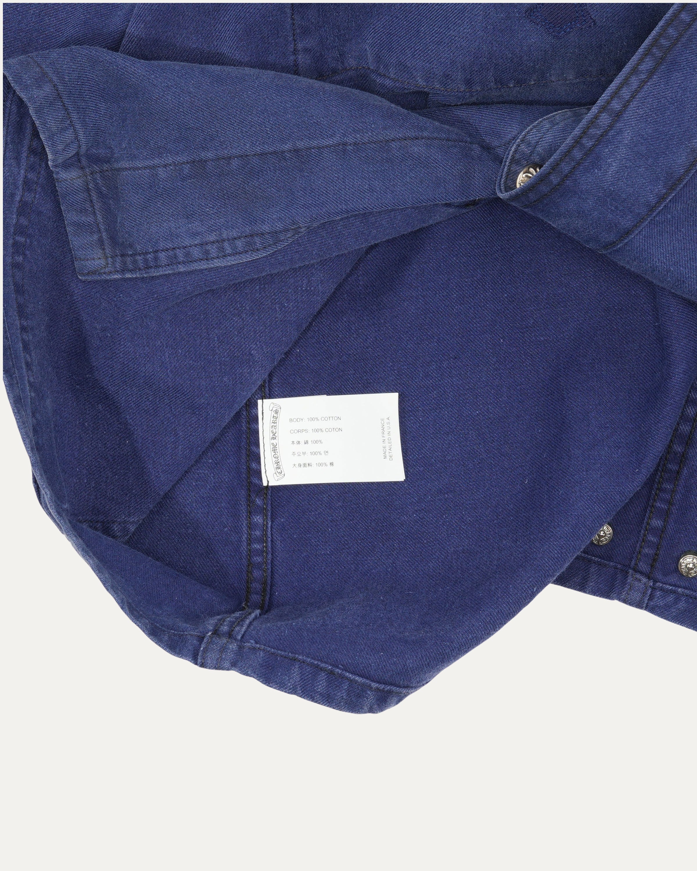 Cross Patch Bleu de Travail French Work Jacket