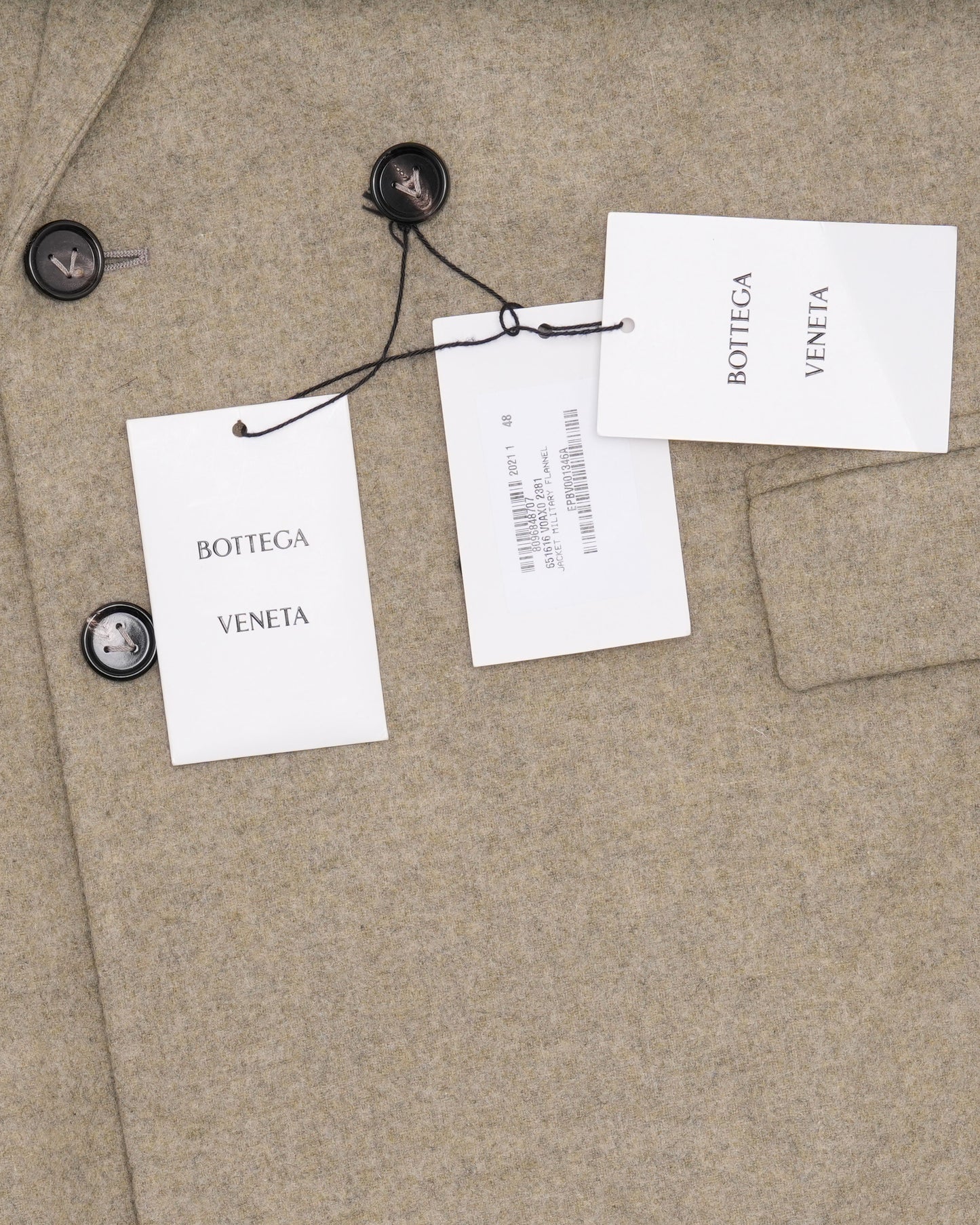 Double-Breasted Wool-Blend Blazer