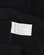 Plus Cross Patch Embroidered Vertical Logo Zip Up Hoodie